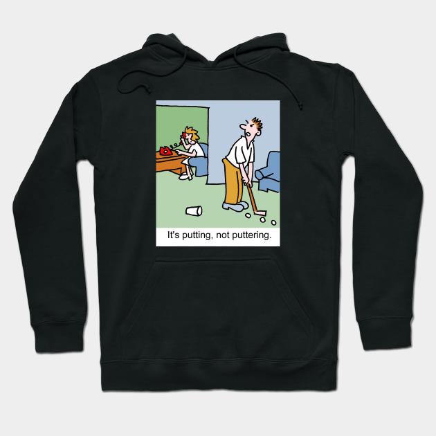 golf008 Hoodie by Cheeky Greetings